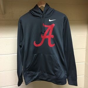 Nike Alabama Crimson Tide Hoodie Gray BNWT Mens S